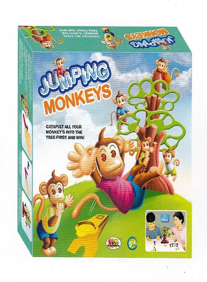 Toy Vibes Jumping Monkey Small - Image 1